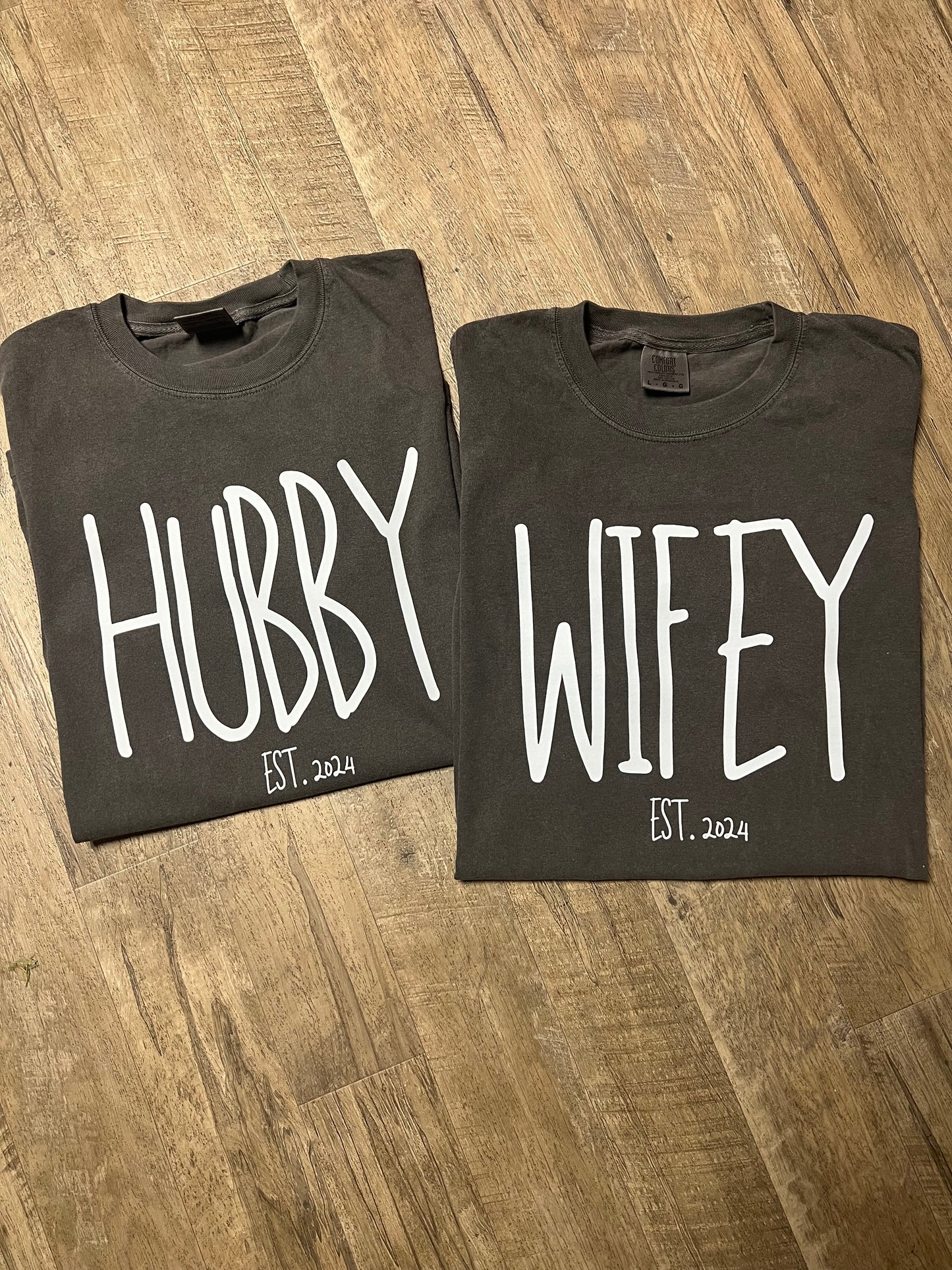 Hubby & Wifey Tees